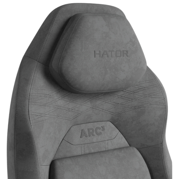 Игровое кресло Hator Arc 3 L Черный Серый photo 2