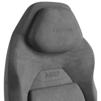 Игровое кресло Hator Arc 3 L Черный Серый photo 2