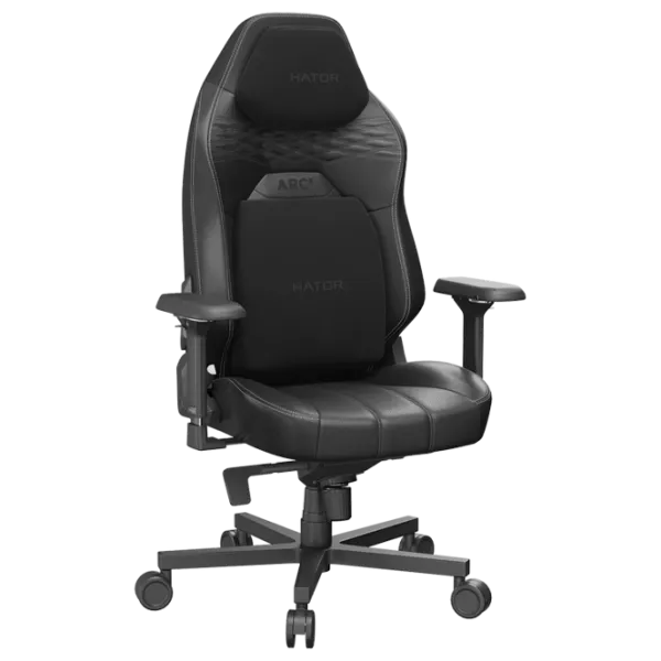 Scaun Gaming Hator Arc 3 S Gray Black photo 3