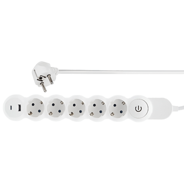 Prelungitor Scame 161.5071UD3 3 m White photo 1