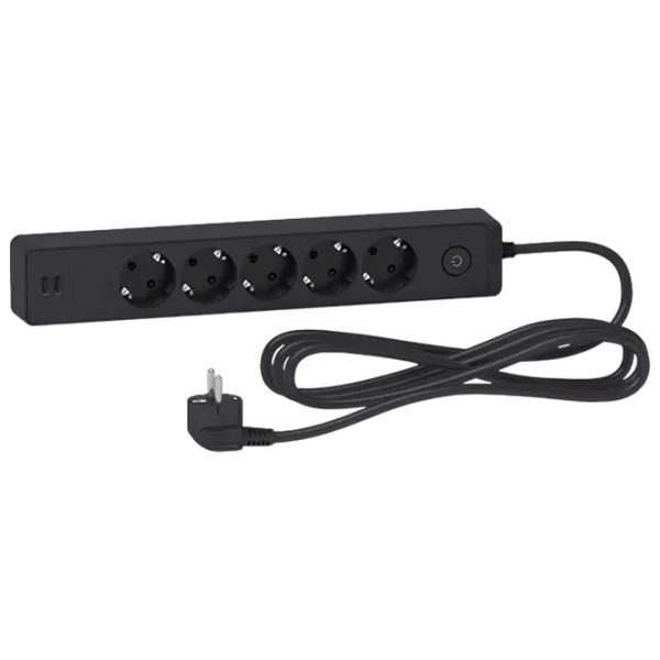 Prelungitor Schneider-Electric ST945U3B 3 m Anthracite photo 1