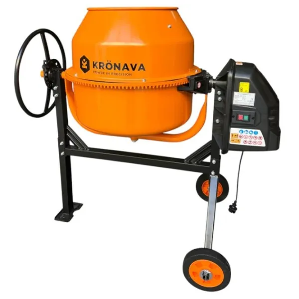 Betonieră Kronava K140 140l 750 W / Orange photo 1