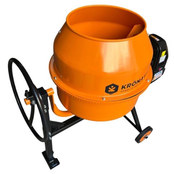 Betonieră Kronava K140 140l 750 W / Orange photo 3