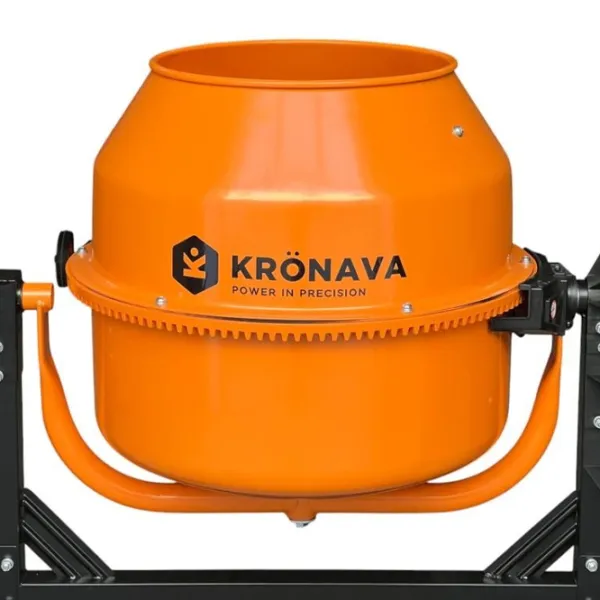 Betonieră Kronava K140 140l 750 W / Orange photo 4