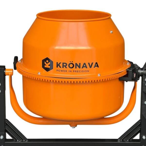 Betonieră Kronava K140 140l 750 W / Orange photo 4
