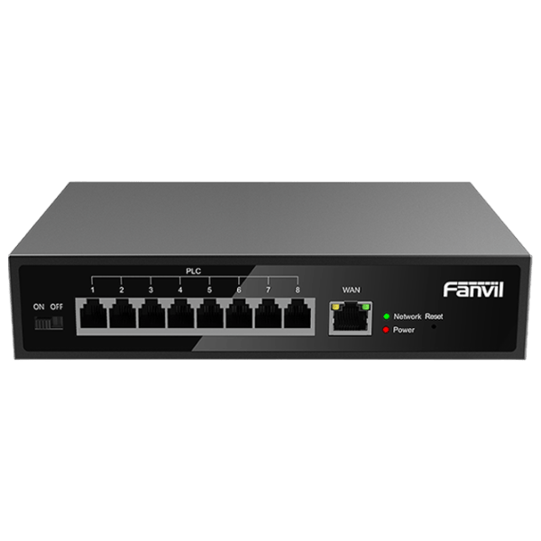 Switch Fanvil PN8 2-Wire Black photo 1