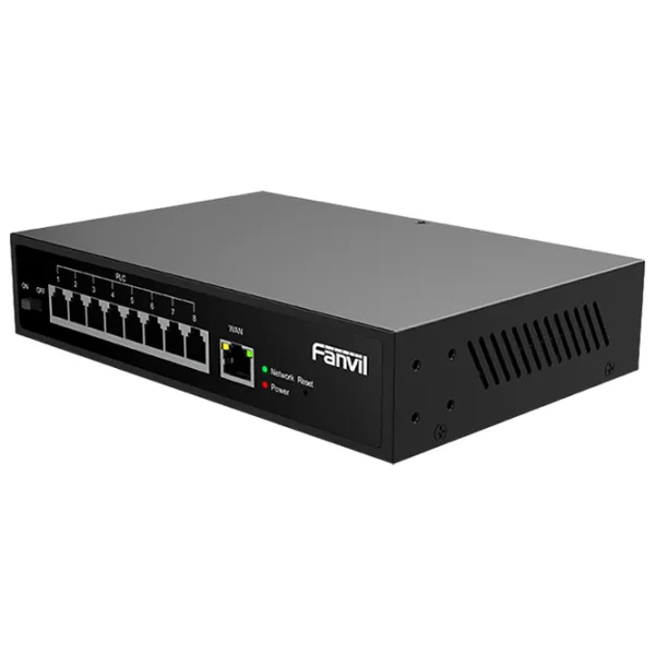 Switch Fanvil PN8 2-Wire Black photo 3