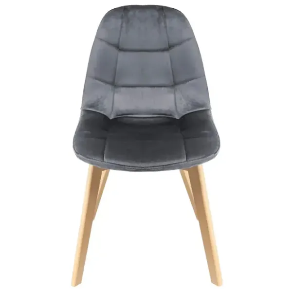 Scaun de bucătărie AG Colin Velur/ Gray Beige photo 2