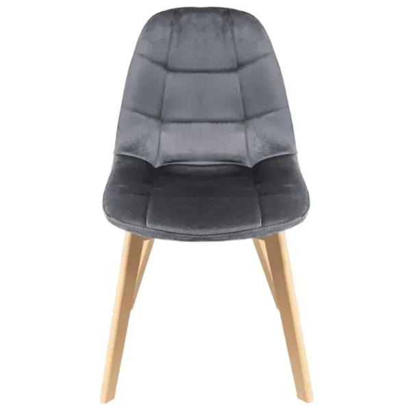 Scaun de bucătărie AG Colin Velur/ Gray Beige photo 2