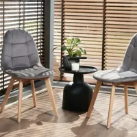 Scaun de bucătărie AG Colin Velur/ Gray Beige photo 7