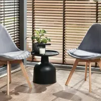Scaun de bucătărie AG Bari Stofă/ Gray Beige photo 5
