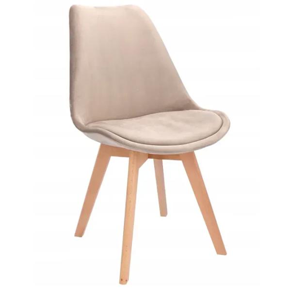 Scaun de bucătărie AG Bari Stofă/ Beige Beige photo 1
