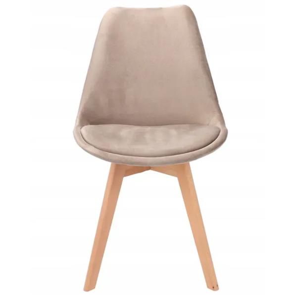 Scaun de bucătărie AG Bari Stofă/ Beige Beige photo 2