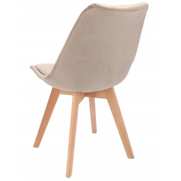 Scaun de bucătărie AG Bari Stofă/ Beige Beige photo 3