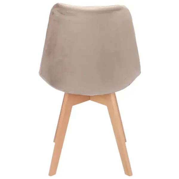 Scaun de bucătărie AG Bari Stofă/ Beige Beige photo 5