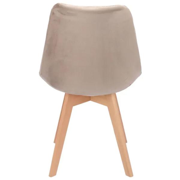 Scaun de bucătărie AG Bari Stofă/ Beige Beige photo 5