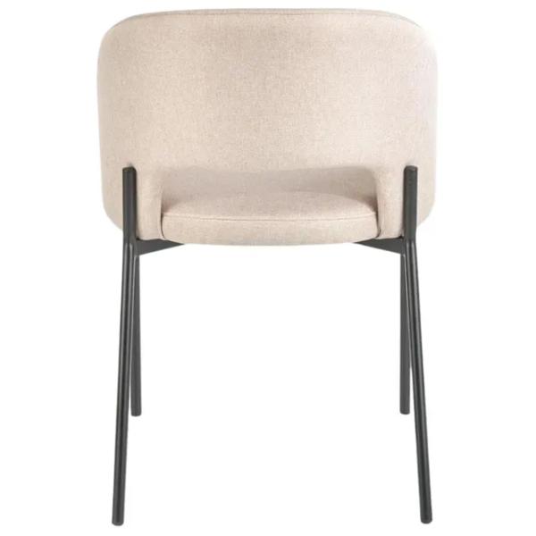 Scaun de bucătărie AG K373 Stofă/ Beige Black photo 3