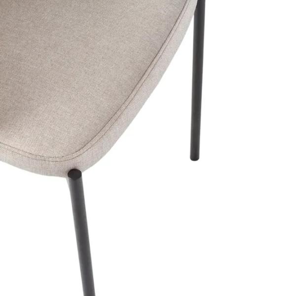 Scaun de bucătărie AG K373 Stofă/ Beige Black photo 5