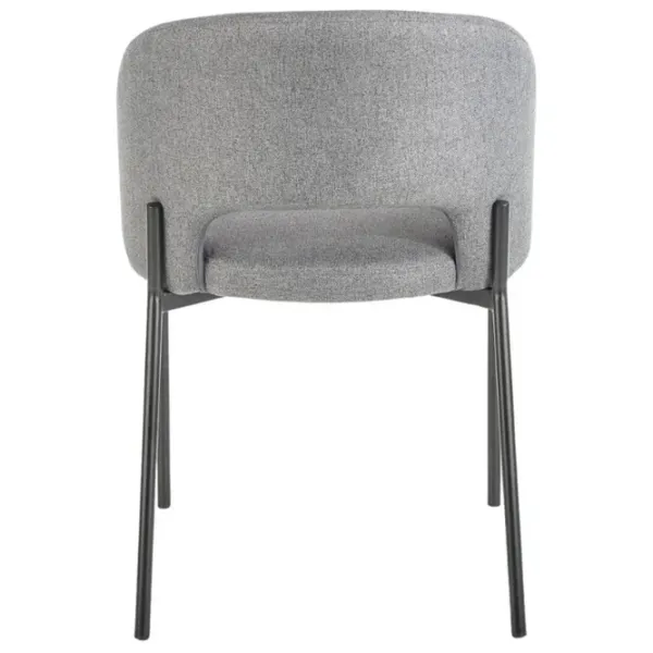 Scaun de bucătărie AG K373 Stofă/ Gray Black photo 2