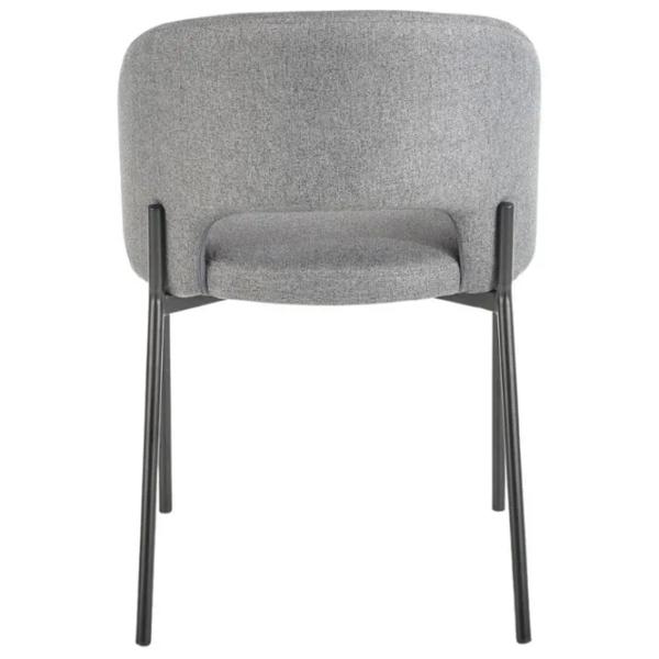 Scaun de bucătărie AG K373 Stofă/ Gray Black photo 2