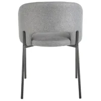 Scaun de bucătărie AG K373 Stofă/ Gray Black photo 2