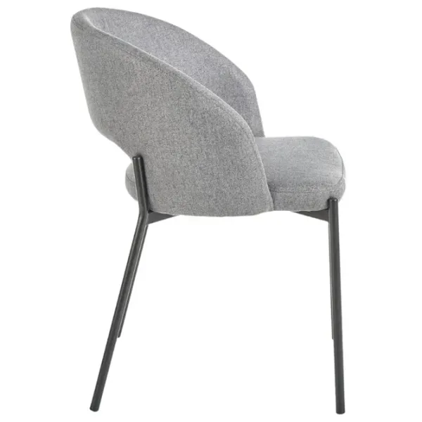 Scaun de bucătărie AG K373 Stofă/ Gray Black photo 3