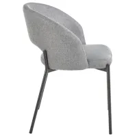 Scaun de bucătărie AG K373 Stofă/ Gray Black photo 3