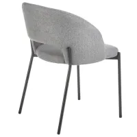 Scaun de bucătărie AG K373 Stofă/ Gray Black photo 4