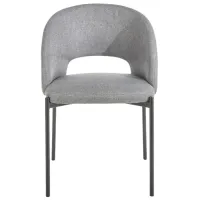 Scaun de bucătărie AG K373 Stofă/ Gray Black photo 5