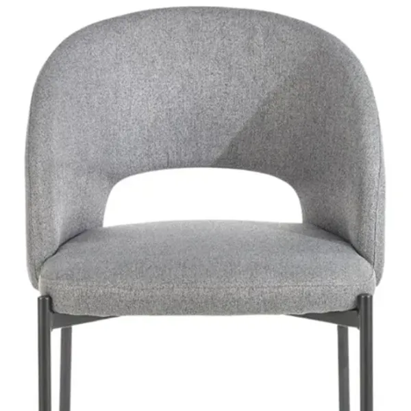 Scaun de bucătărie AG K373 Stofă/ Gray Black photo 6