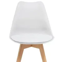 Scaun de bucătărie AG Oslo Plastic/ White Beige photo 5