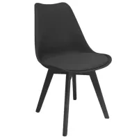 Scaun de bucătărie AG Oslo Plastic/ Black Black