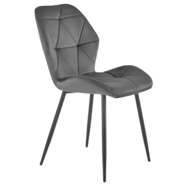 Scaun de bucătărie AG K453 Stofă/ Gray Black photo 1