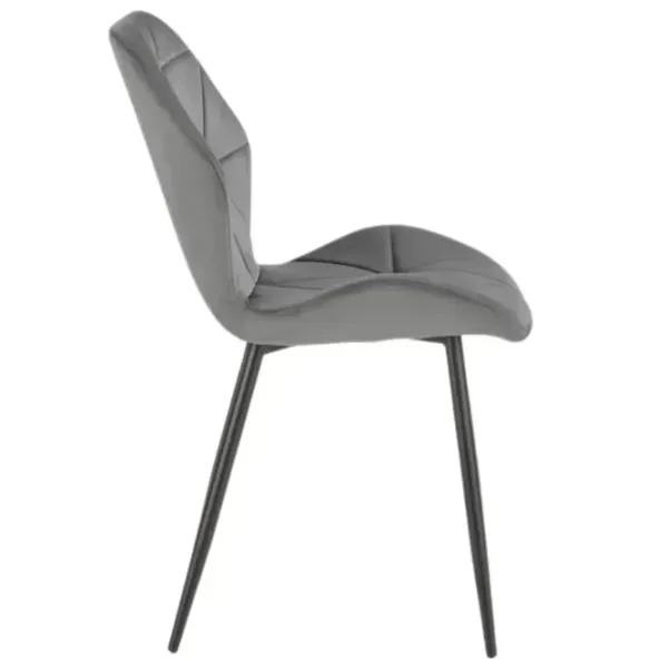 Scaun de bucătărie AG K453 Stofă/ Gray Black photo 3