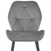Scaun de bucătărie AG K453 Stofă/ Gray Black photo 4