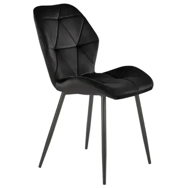 Scaun de bucătărie AG K453 Stofă/ Black Black photo 1