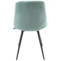 Scaun de bucătărie AG Nicole Stofă/ Turquoise Black photo 5