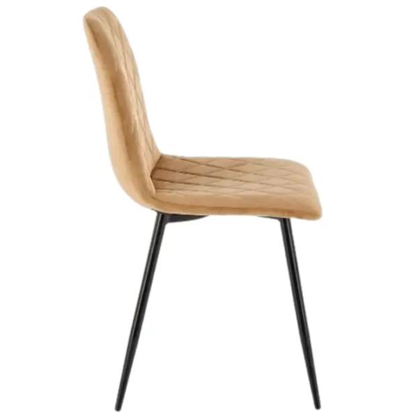 Scaun de bucătărie AG K525 Stofă/ Beige Black photo 2