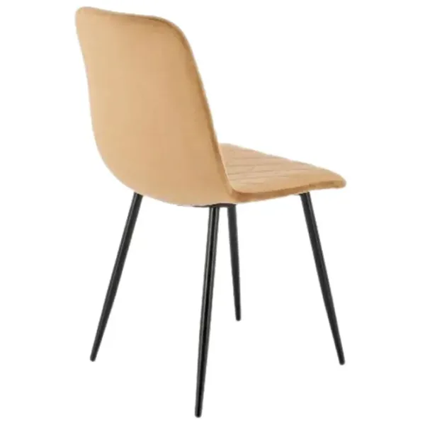 Scaun de bucătărie AG K525 Stofă/ Beige Black photo 3