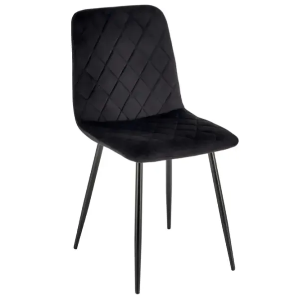 Scaun de bucătărie AG K525 Stofă/ Black Black photo 1