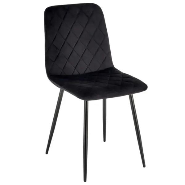 Scaun de bucătărie AG K525 Stofă/ Black Black photo 1