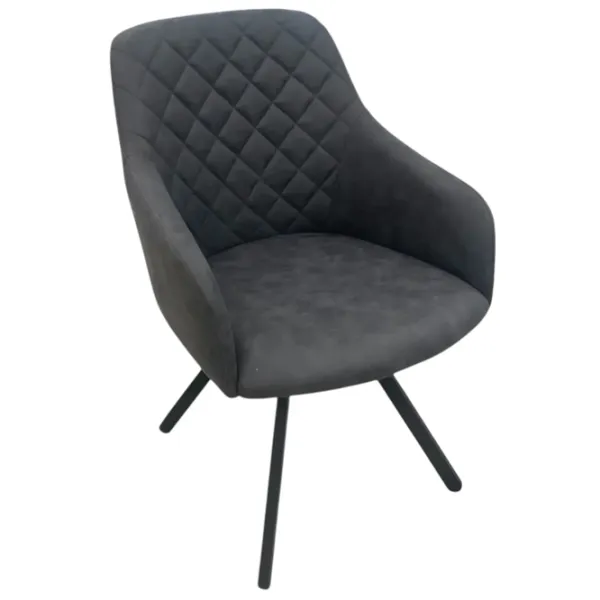 Scaun de bucătărie Magnus Rarra Textil/ Antracit Black photo 1
