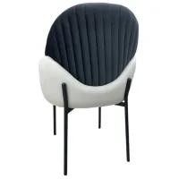 Scaun de bucătărie Magnus ADA Velur/ Blue Black photo 2
