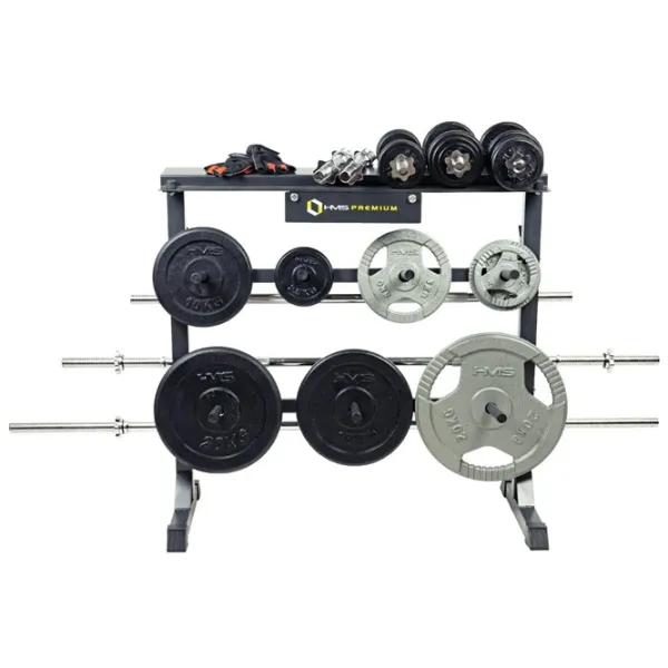 Suport pentru gantere HMS STR12 250 kg / Oțel photo 4