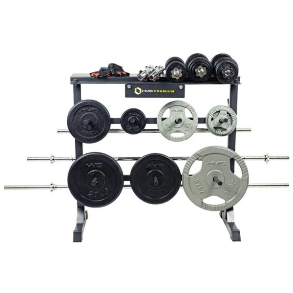 Suport pentru gantere HMS STR12 250 kg / Oțel photo 4