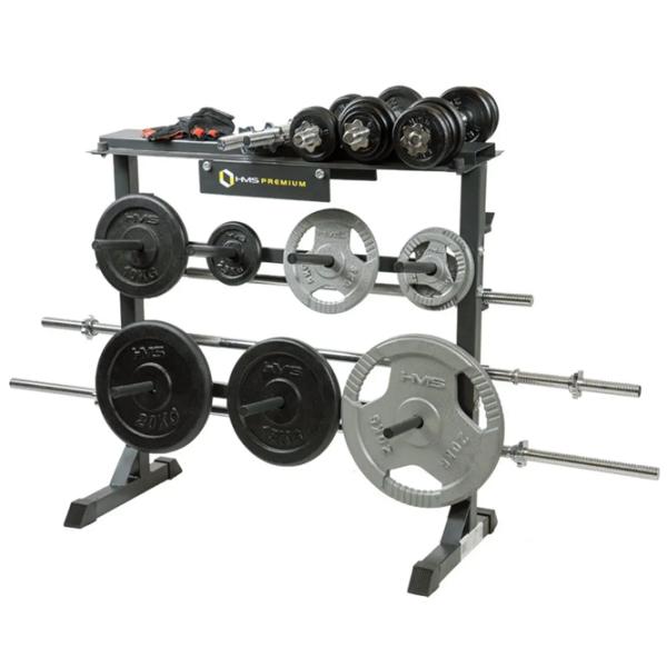 Suport pentru gantere HMS STR12 250 kg / Oțel photo 6