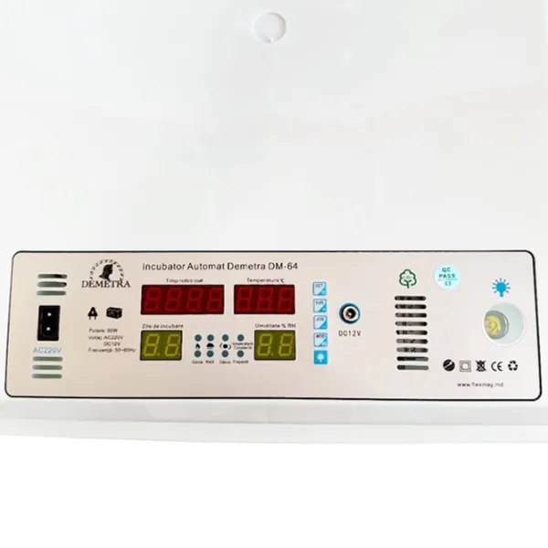 Инкубатор Demetra DM-64 220 В photo 5