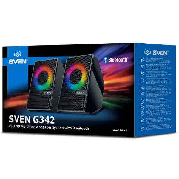 Boxe Sven G342 8 W/ Black photo 6