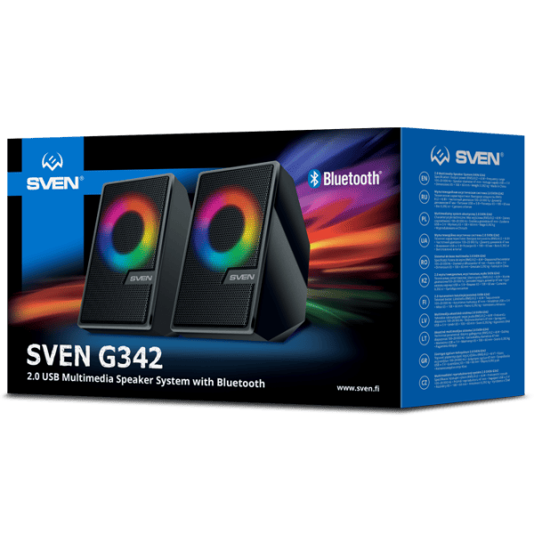Boxe Sven G342 8 W/ Black photo 6