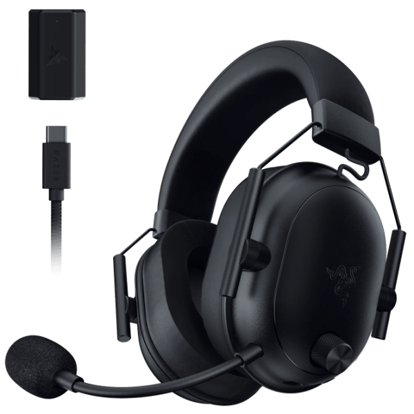 Căști Razer BlackShark V2 Black Black Fără fir/ Gaming photo 1